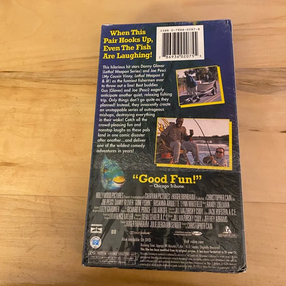 Gone Fishin' VHS - Picture 4 of 7